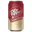 Dr pepper cream soda 355 ml virvoitusjuoma - Virvoitusjuomat - 6430054081269 - 1