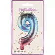 Foil balloon number nine 9 colorballoon - Aktiivilelut - 6410416334059 - 2