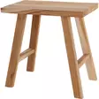 Teak jakkara 25x40x40 cm - Rahit, tuolit ja penkit - 8721037780759 - 1