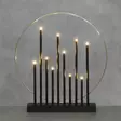 Metallinen kynttelikkö iso - Kyntteliköt - 6410416117379 - 2