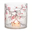 Krakleeraus kuvio tuikkukippo punatulkku koriste iso - Lyhdyt - 6410416391519 - 2