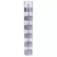 Led kynttilä glitter 6 kpl - Led-kynttilät - 8719987698859 - 2