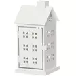 Talolyhty 4living hus valkoinen 25 cm - Lyhdyt - 6410416406589 - 1
