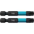 Makita t40 50 mm torx ruuvauskärjet kahden kappaleen pakkauksessa - Porakoneen kärjet - 088381533089 - 1