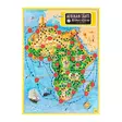 Pelilauta on afrikan kartan muotoinen - Pulmapelit ja lautapelit - 6416844856019 - 3