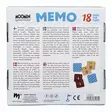Muumi memo tuotepakkaus takaosa - Pulmapelit ja lautapelit - 6416550855849 - 5