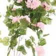 vaaleanpunainen pelargoniakimppu riippuva - Tekokasvit ja tekokukat - 6410413293199 - 2