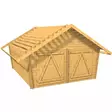 Kasausvalmis pihavaja u20 - LP Garden piharakennukset - 6424110251079 - 8