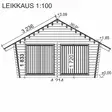 Julkisivukuva u20 - LP Garden piharakennukset - 6424110251079 - 4
