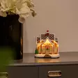 Joulukoriste piparkakkutalo led valoilla konstsmide 4208 600 - Pöytävalokoristeet - 7318300027829 - 3