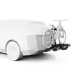 Thule easyfold 3 pyöräteline havainnekuva auton perään kiinnitettynä - Pyörätelineet ja pyöränkuljetustelineet - 091021752269 - 2