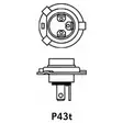 Polttimo p43t 4h - LED-polttimot ja LED-sarjat - 4010356643499 - 2