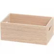 puulaatikko kuru 20x12x8cm raidallinen - Sisustuskorit - 6410416073989 - 1