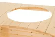 Puupöytä Kamado L grillille - Hiiligrillit - 6410416045719 - 3