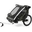 Thule chariot lite double pyöräkärry kahdelle lapselle vihreä - Kuljetusistuimet ja pyöräperäkärryt - 197074762009 - 1