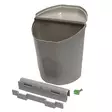 Roskakori asennettava 6l - Caravan siivoustarvikkeet ja kemikaalit - 4043729153509 - 1