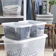 Kirkas säilytyslaatikko vaatteiden, lelujen tai muiden kodin tavaroiden järjestelyyn - SmartStore muovilaatikot - 7332462058989 - 4