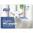 Lambi valkoinen wc-paperi 24 rullaa - WC-paperit ja talouspaperit - 7316970179459 - 2
