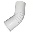 Warma syöksytorven valkoinen mutkapala - Rännit ja sadevesitarvikkeet - 6430070622439 - 1