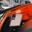 Takavalo pieni musta ktm mini valo - Mopon vilkut, valot ja polttimot - 6438471285369 - 2
