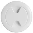 Tarkistusluukku valkoinen 127mm - Veneen luukut ja lokerot - 6438235010589 - 1