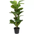 Tekokasvi viikuna ruukussa 65cm - Tekokasvit ja tekokukat - 8719987846069 - 1