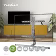 Tv-teline 37-75" 40kg harmaa - TV- ja viihdelaitetarvikkeet - 5412810333899 - 3