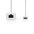 sovitinkaapeli USB-C-portti RJ45-portiksi - HDMI-, USB- ja datakaapelit - 5412810289189 - 2