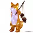 Kurre led valokoriste orava 32 cm - Valokoristeet - 6435200322319 - 1