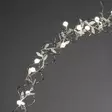 valokranssi 45cm led hopea - Valokoristeet - 7318307883039 - 3