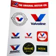 valvoline tarra-arkki 9-osainen - Crossipyörän ja mopon tarrat - 6438471023169 - 1