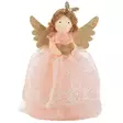 Weiste seisova enkeli 16cm vaalpun - Kuusenkoristeet - 6412740114659 - 1