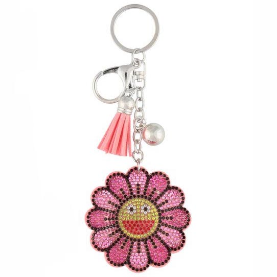 Avaimeper=C3=A4 kimalle kukkahymi=C3=B6 - Lompakot ja asusteet - 6410416350639 - 1