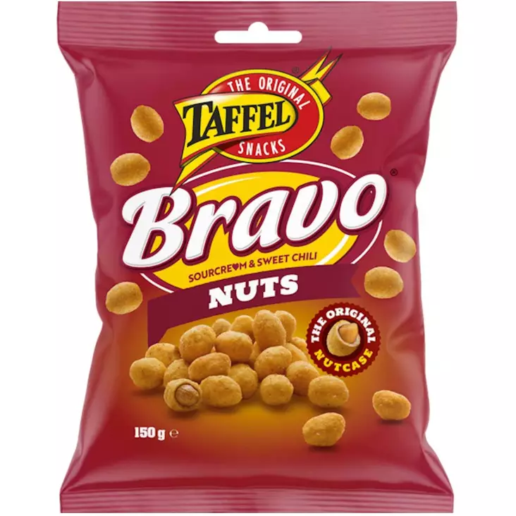 Taffel bravo suolapähkinät - Keksit ja naposteltavat - 6410380032029 - 1