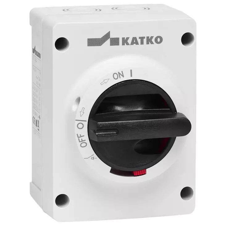 Katko 316 3x16a 400v 7,5kw 690v 11kw päävirtakytkin käännettävä - Sähkökeskustarvikkeet ja sulakkeet - 6419410295199 - 1