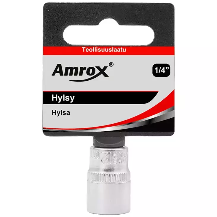 Amrox hylsy 1 4 tuumaa mm - Hylsyt ja konehylsyt - 6420286908199 - 1