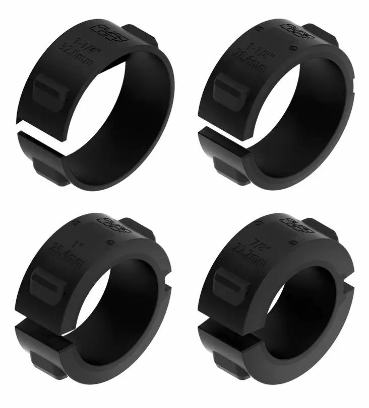 Quad Lock Replacement Bar Spacers - Motorcycle Handlebar Mount Pro - Quad Lock tarvikkeet ja varusteet - 9348943021319 - 2