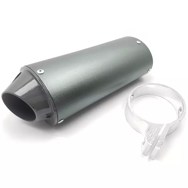 Äänenvaimennin 250mm/28mm pakoputkenvaimennin - Crossin pakoputket - 6438471022759 - 1