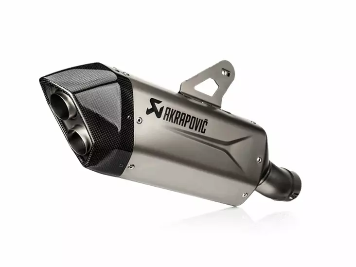 Äänenvaimennin Akrapovic Slip-On Line Titaani R1300GS 23-24 - Moottoripyörän äänenvaimentimet - 3831126428969 - 2
