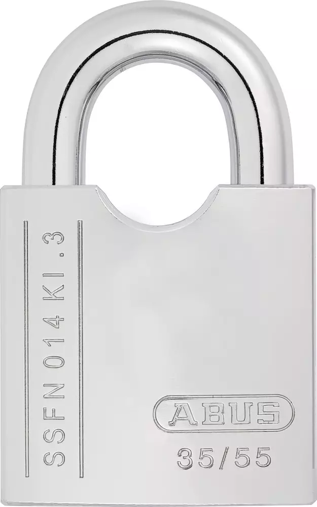 Abus Riippulukko 35/55 Platinum - Pienkoneen lukot ja -tarvike - 4003318804489 - 2