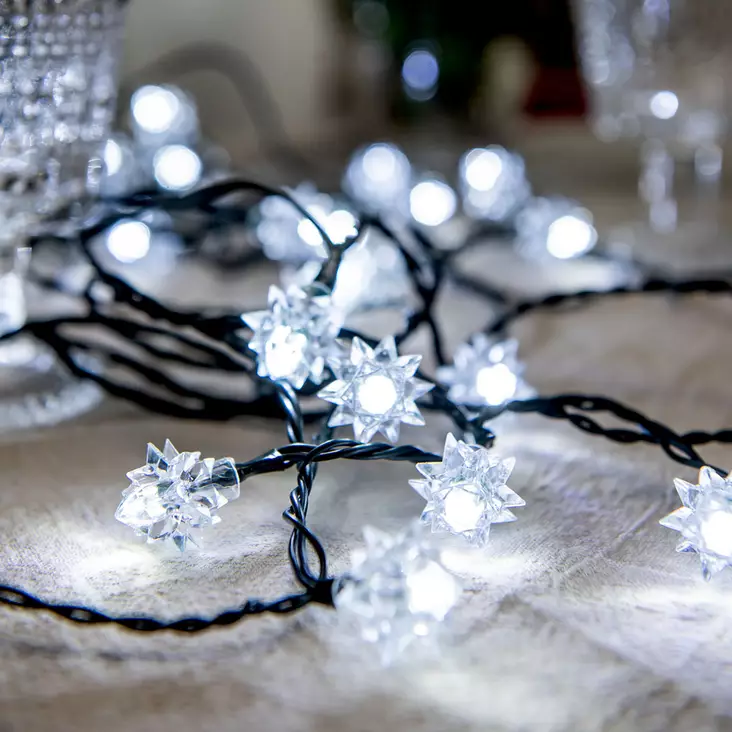 Airam lumikide valosarja kirkas - Valosarjat ja valonauhat - 6435200297969 - 1