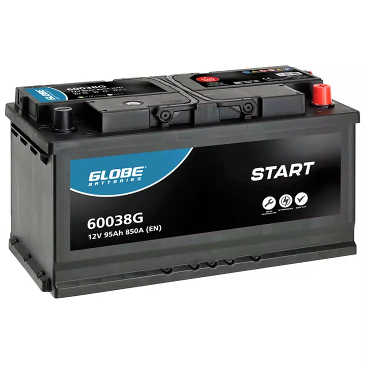 100ah käynnistysakku globe - Auton akut 30-300Ah - 6438255682209 - 1