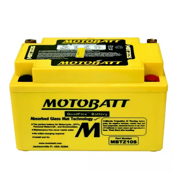 AKKU MOTOBATT MBTZ10S 9,1Ah 190CCA - Pienkoneakut 5-10Ah - 6946217700019 - 1