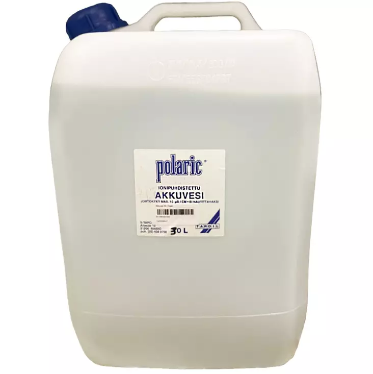 Akkuvesi 30 l ionipuhdistettu - Auton akut 30-300Ah - 6416983091029 - 1