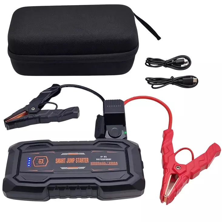 Starttiboosteri 2000a powerbank - Auton apukäynnistimet ja boosterit - 6438168118819 - 1