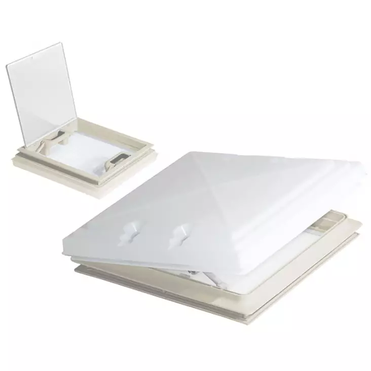 Asuntoauton kattoluukku 400x400 mm beige - Caravan ovet, ikkunat ja luukut - 4262497592949 - 1