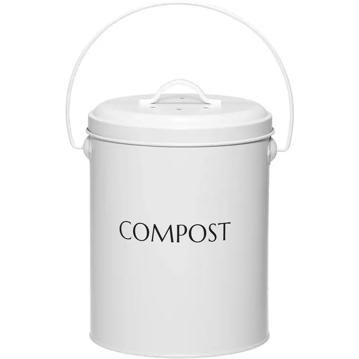 kannellinan biojäteastia Compost-tekstillä - Säilöntäastiat - 6410416247779 - 1