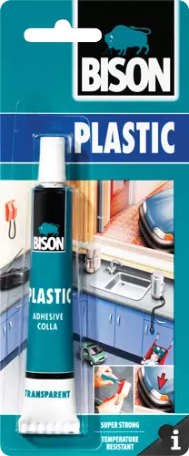 Bison muoviliima 25ml - Epoksit, muoviliimat ja yleisliimat - 8710439038599 - 2