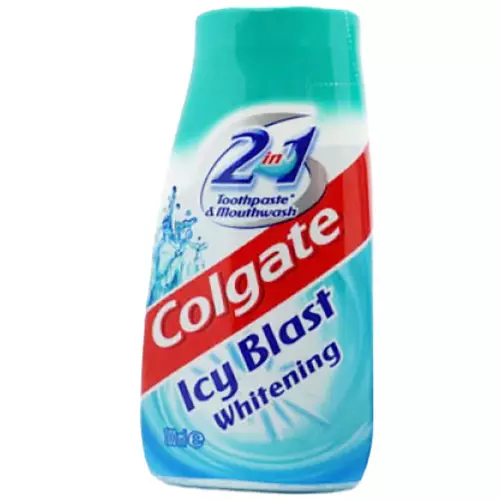 Colgate 2in1 hammastahna ja suuvesi päivittaiseen suunhoitoon - Hammastahnat - 8714789101279 - 1