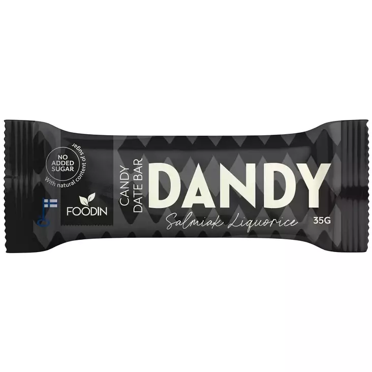 Dandy salmiak liquorice karkkitaatelipatukka - Herkut ja juomat - 6430048239829 - 1